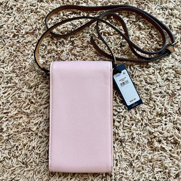 Tommy Hilfiger Women's Julia Crossbody Phone Bag Pink (New) - Picture 2 of 15